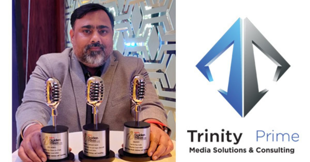 Trinity Prime Media Solutions and Consulting bags 3 E4M Golden Mikes Awards 2022